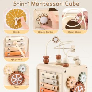 Alternative view of Educational Activity Cube for Toddlers 1-3