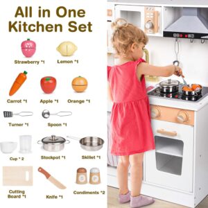 Alternative view of Wooden Play Kitchen Set for Kids Age 3+