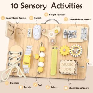 Alternative view of Fidget Busy Board for Adults with Dementia