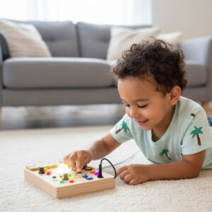 Alternative view of Travel Busy Board for Toddlers