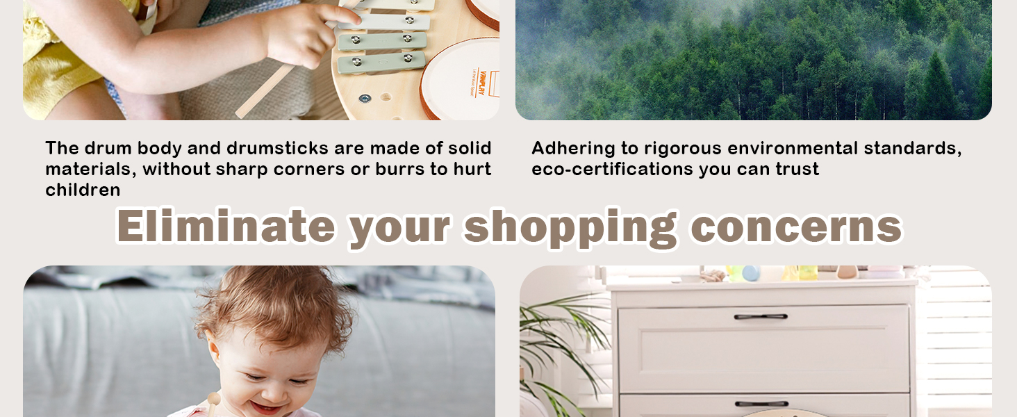 wooden musical Instruments for toddlers 1-3 music toys for toddlers 1-3 kids