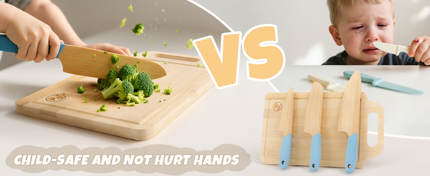 Kids Kitchen Knife Set