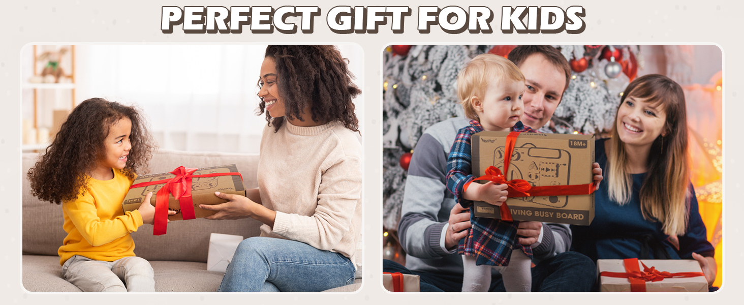 wall activity board for toddlers 1-3 montessori toys 2 year old busy board for toddlers