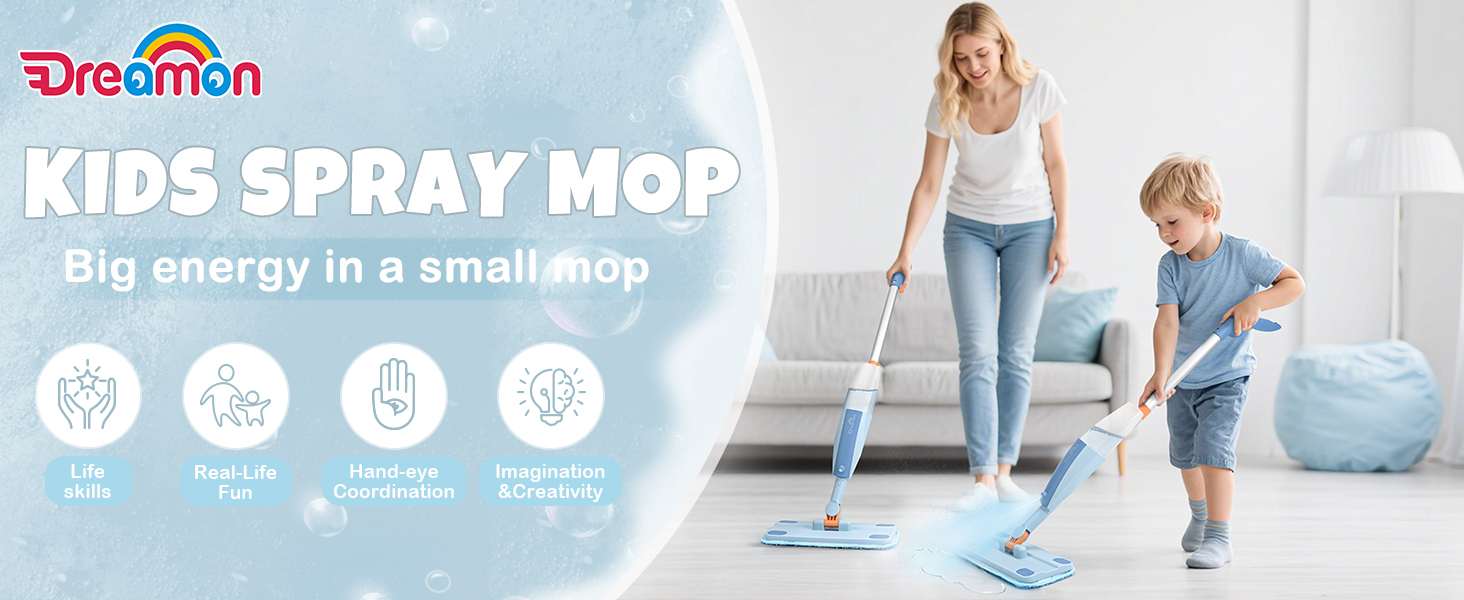 kids cleaning toy set