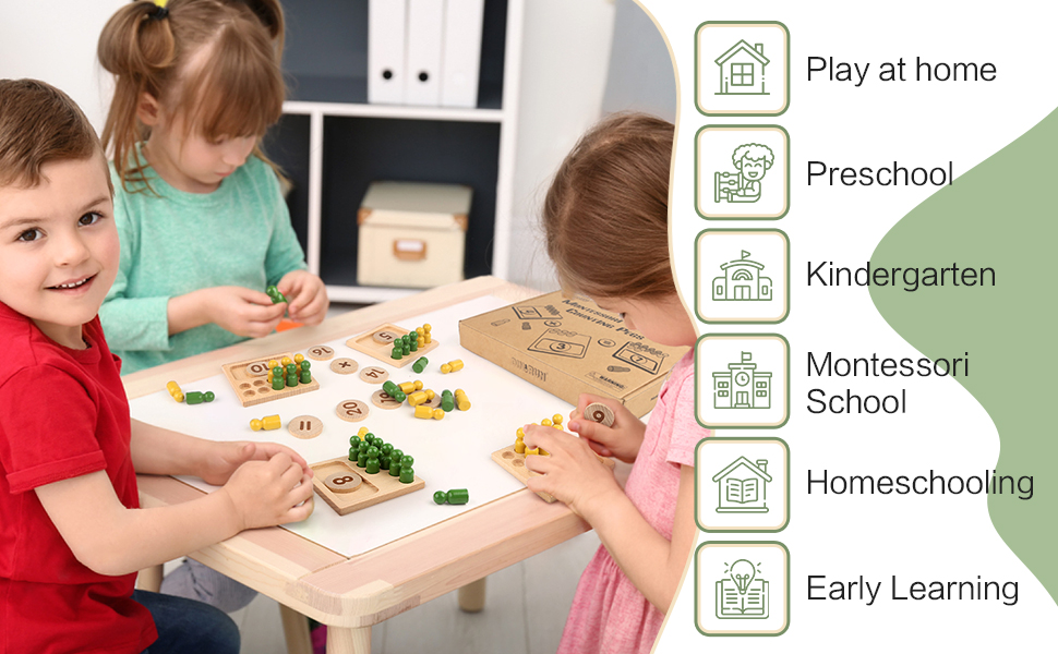 montessori math manipulatives kindergarten