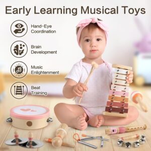 Alternative view of Wooden Montessori Instruments for Baby