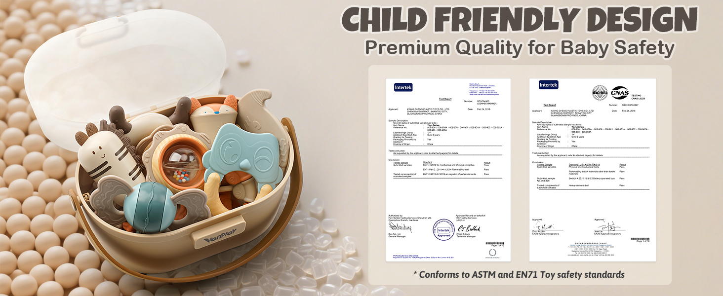 10-Piece Baby Rattles & Teethers Set