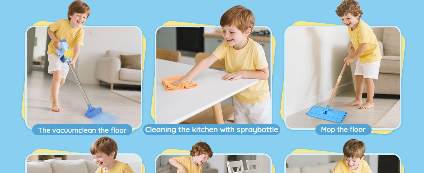 kids broom and dustpan set for toddlers