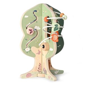 8-in-1 Wooden Activity Cube for 1-3 Year Olds