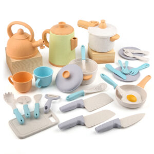 Kids Play Kitchen Accessories Set for Toddlers