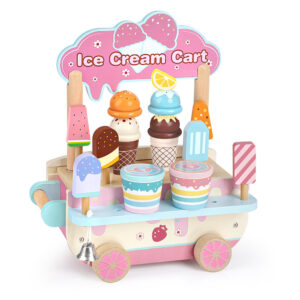 48 PCS Ice Cream Playset for Toddlers Age 3-6