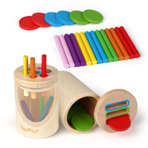Color Matching Montessori Set for 1 Year Olds