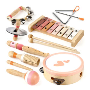 Wooden Montessori Instruments for Baby