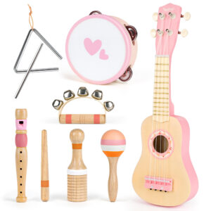 Wooden Montessori Guitar Set for Toddlers
