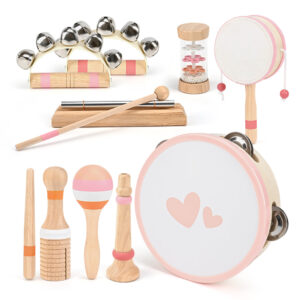 Wooden Montessori Instruments for 2-3 Year Old Girls