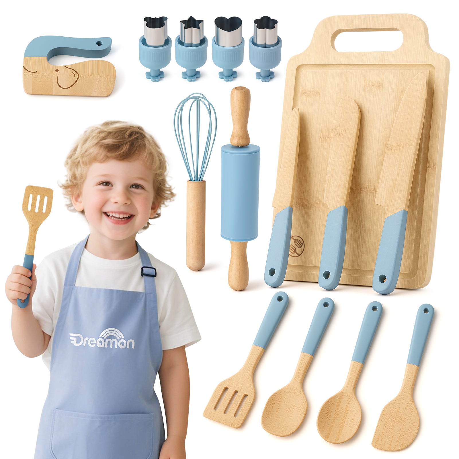 Montessori Cooking Set for 3-12 Year Olds