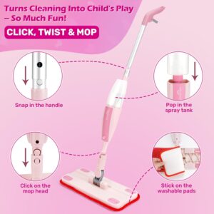 Alternative view of Montessori Spray Mop Toy for Kids