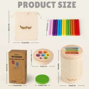 Alternative view of Color Matching Montessori Set for 1 Year Olds