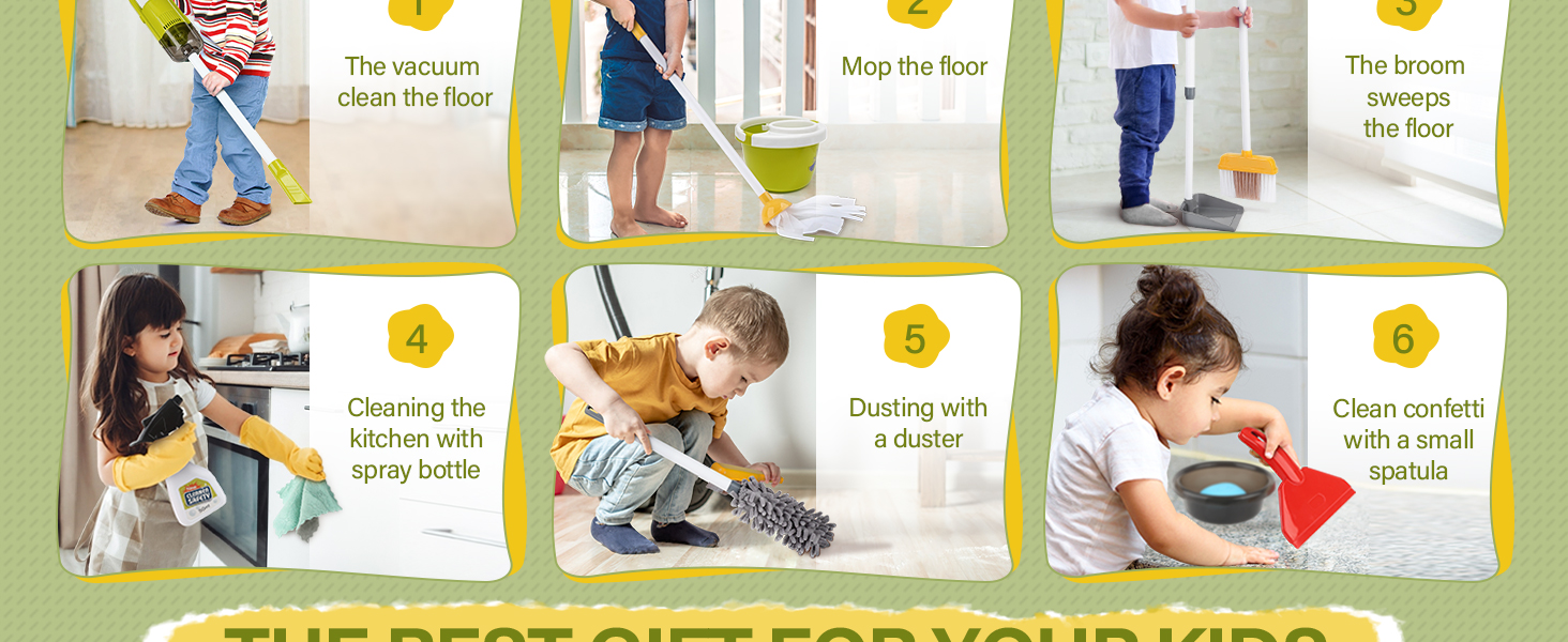 cleaning set for toddlers 1-3