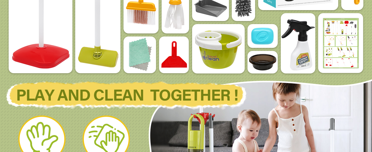 kids cleaning set