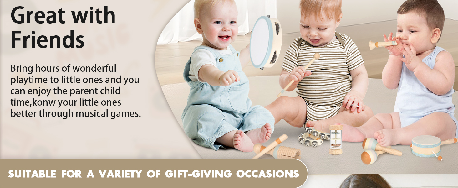 montessori toys for 2+ year old percussion instrument educational toys for 1 year old wooden toys