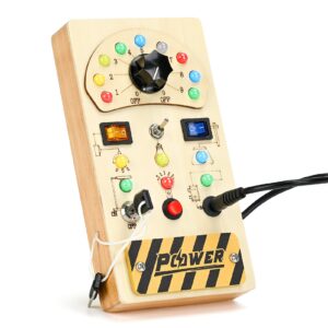 Montessori Busy Board for Toddlers 1+