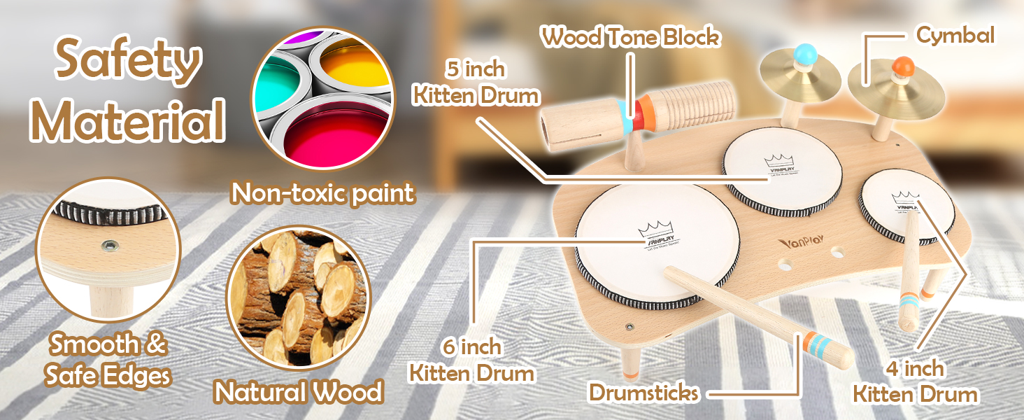 drum set for toddlers 1-3 montessori toys for 1 year old toddler drum set kids drum set baby drum