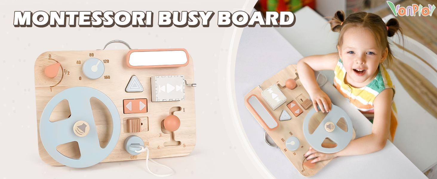 busy board for 1+ year old